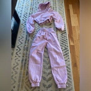 For love & lemons Josie sweat suit Xs